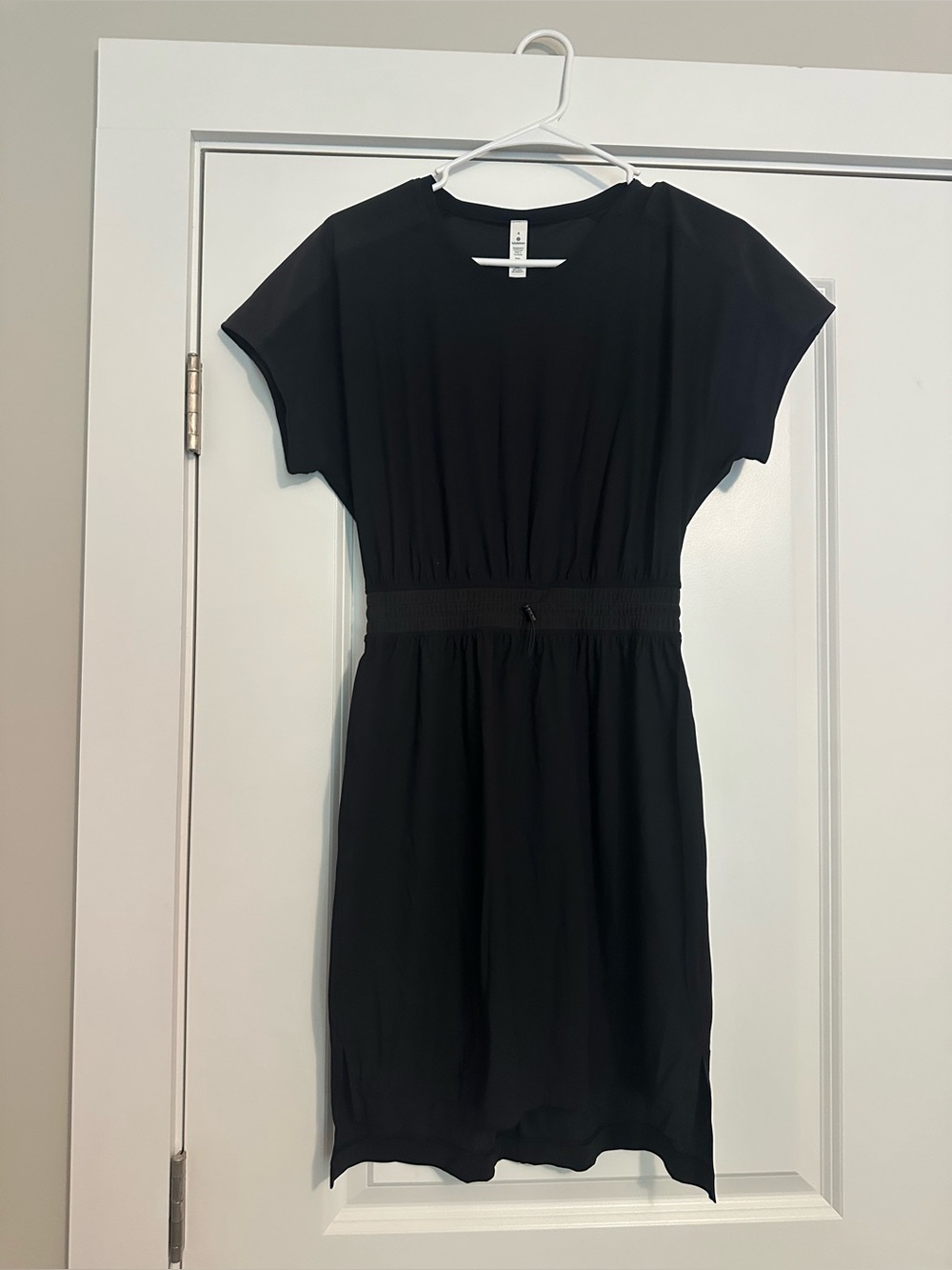 Lululemon Black Dress with Elastic Waist